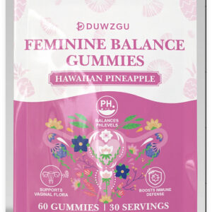 Feminine Balance Probiotic Gummies, Pineapple