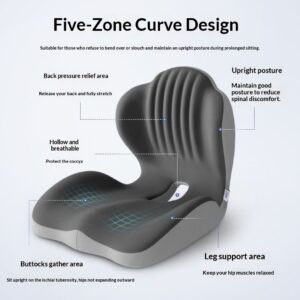 Ergonomic Lumbar Support Seat Cushion